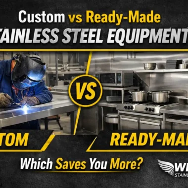 Custom vs Ready-Made Stainless Steel Equipment: Which One Saves You More?