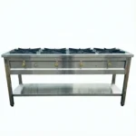 Stainless Steel Four-Burner Gas Burners
