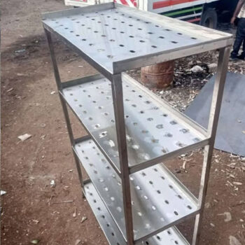 Perforated Stainless Steel Kitchen Rack