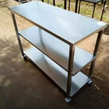 Stainless Steel Utility Trolley