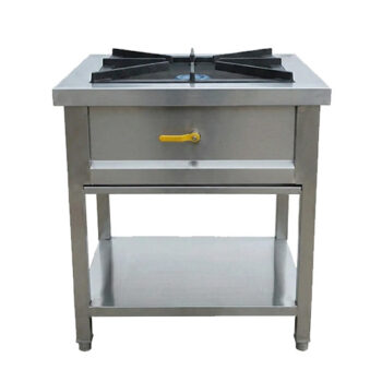 Stainless Steel 1 Burner Gas Cooker