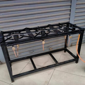 3 Burner Mild Steel Gas Cooker