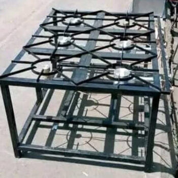 6 Burner Mild Steel Gas Cooker