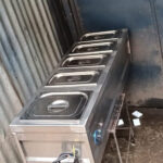 Stainless Steel Food Warmer with 5 Inserts